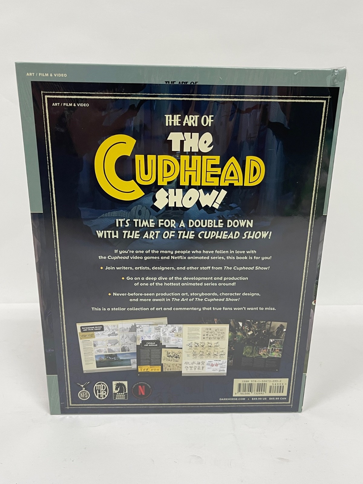 Art of The Cuphead Show HC Book Dark Horse Comics