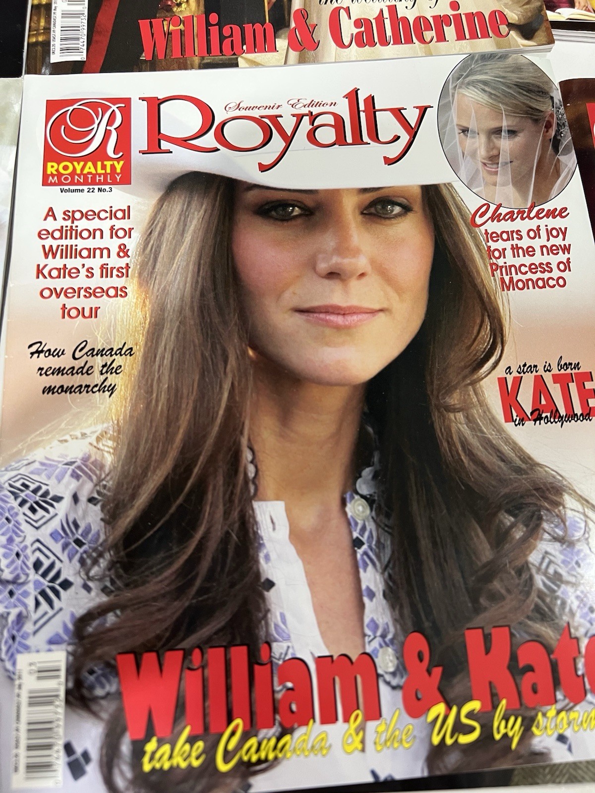 Royalty Magazine Lot Of 12 1985-86,89-90, 2002,11-13 Princess Diana Royal Family