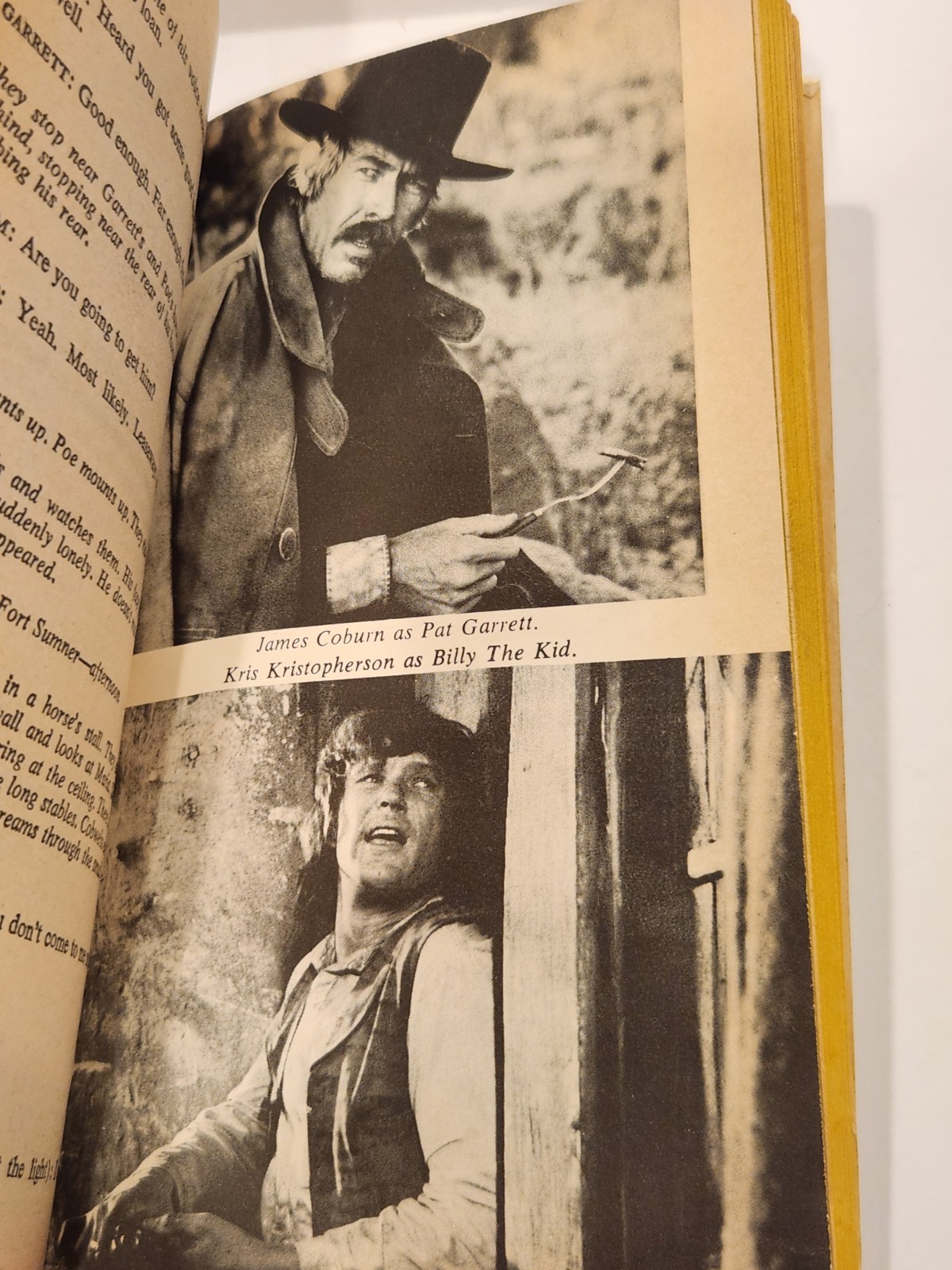 Pat Garrett and Billy the Kid Rudolph Wurlitzer Movie Tie-In PB Dylan 1973