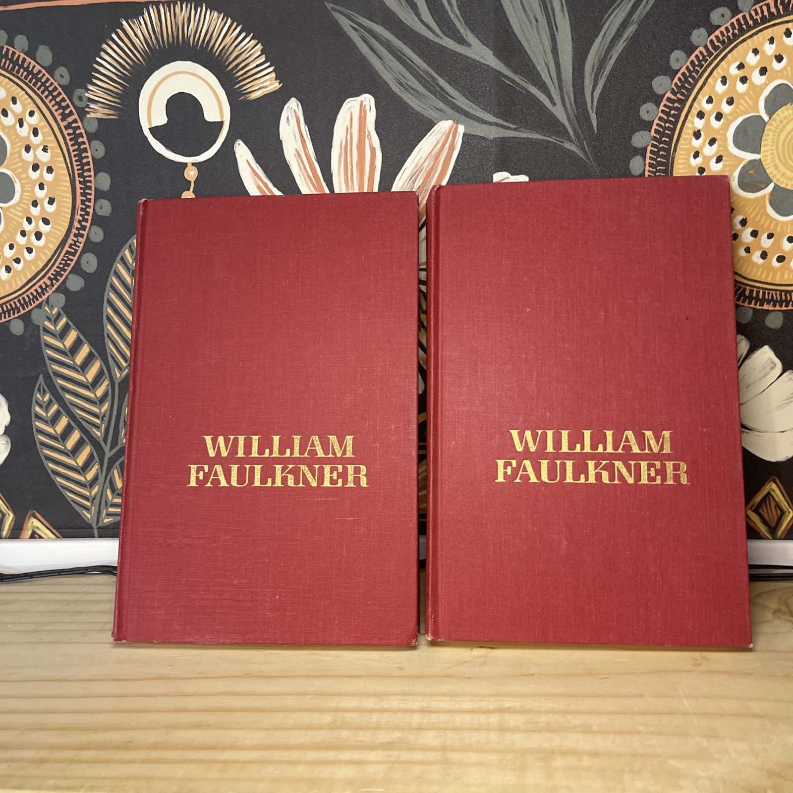 William Faulkner Lot (3) Random House – The Sound and the Fury, Sanctuary, Light