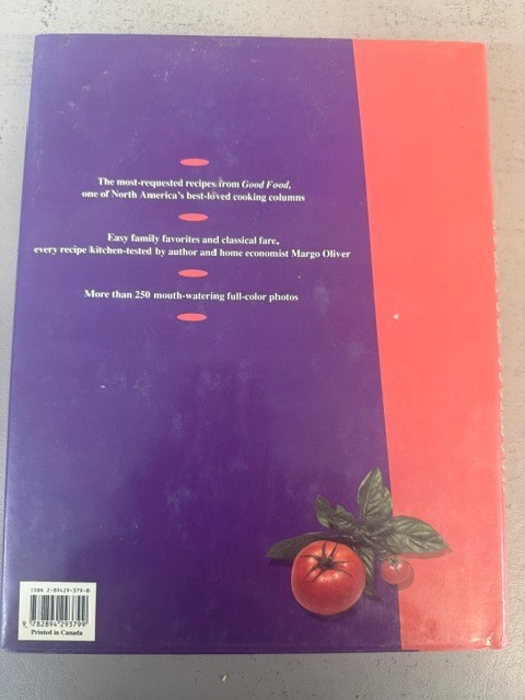 The Good Food Cookbook by Margo Oliver (1993 Hardcover)
