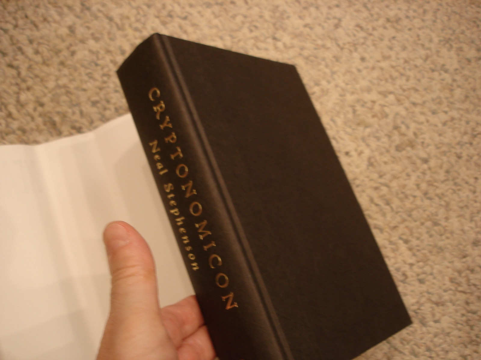Cryptonomicon Neal Stephenson first edition & printing hardcover 1999