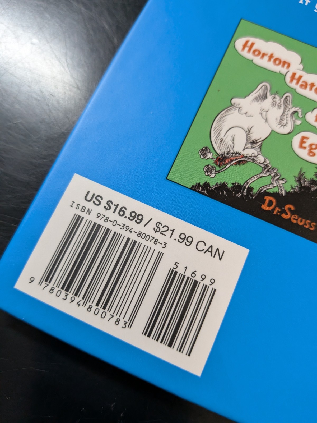 Dr. Seuss Book Set – The Lorax & Horton Hears a Who Hardcover (Modern Editions)