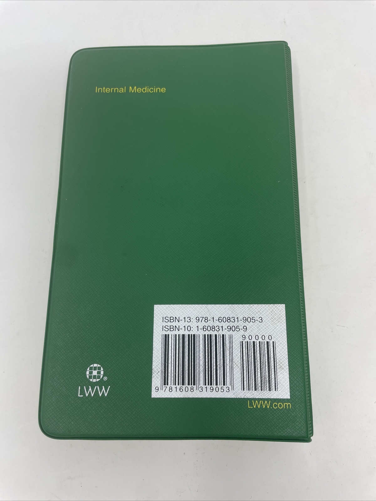 POCKET MEDICINE: THE MASSACHUSETTS GENERAL HOSPITAL By Marc S. Sabatine *VG+*