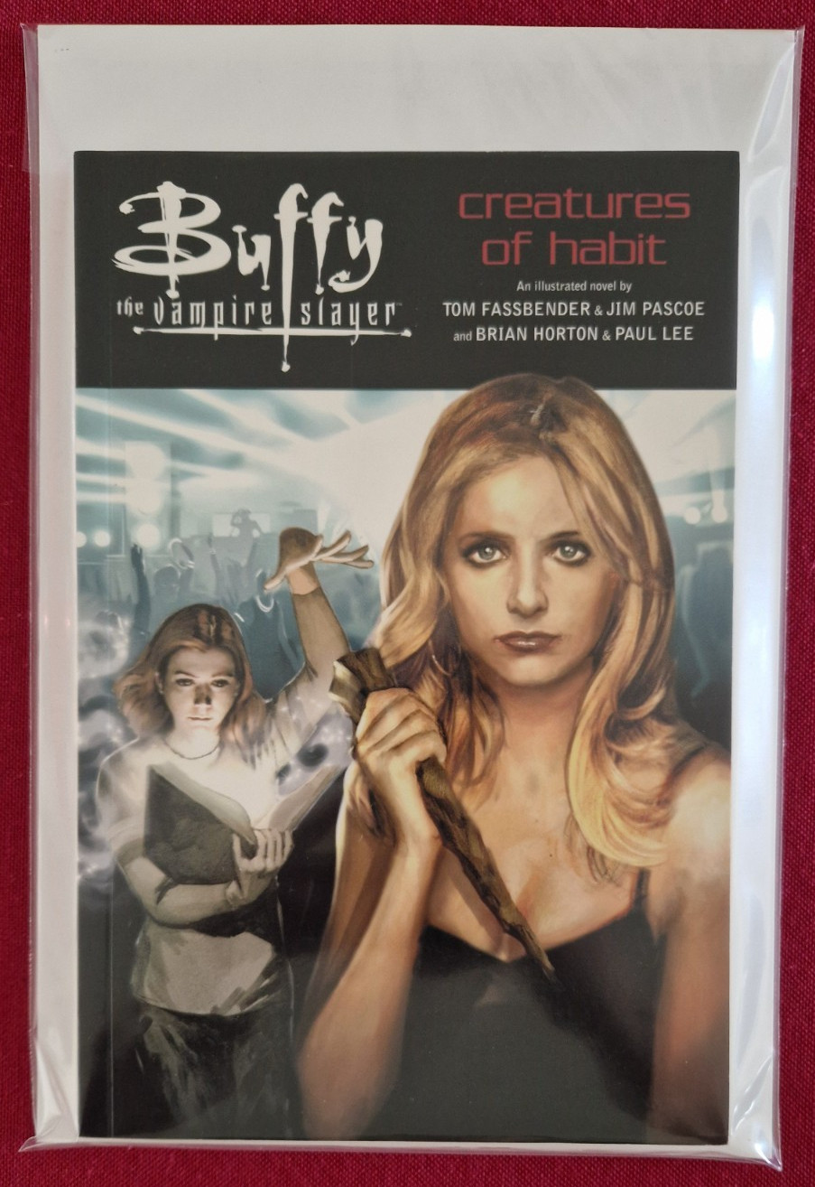 Buffy The Vampire Slayer Creatures Of Habit Illustrated Novel TPB Titan Books DH