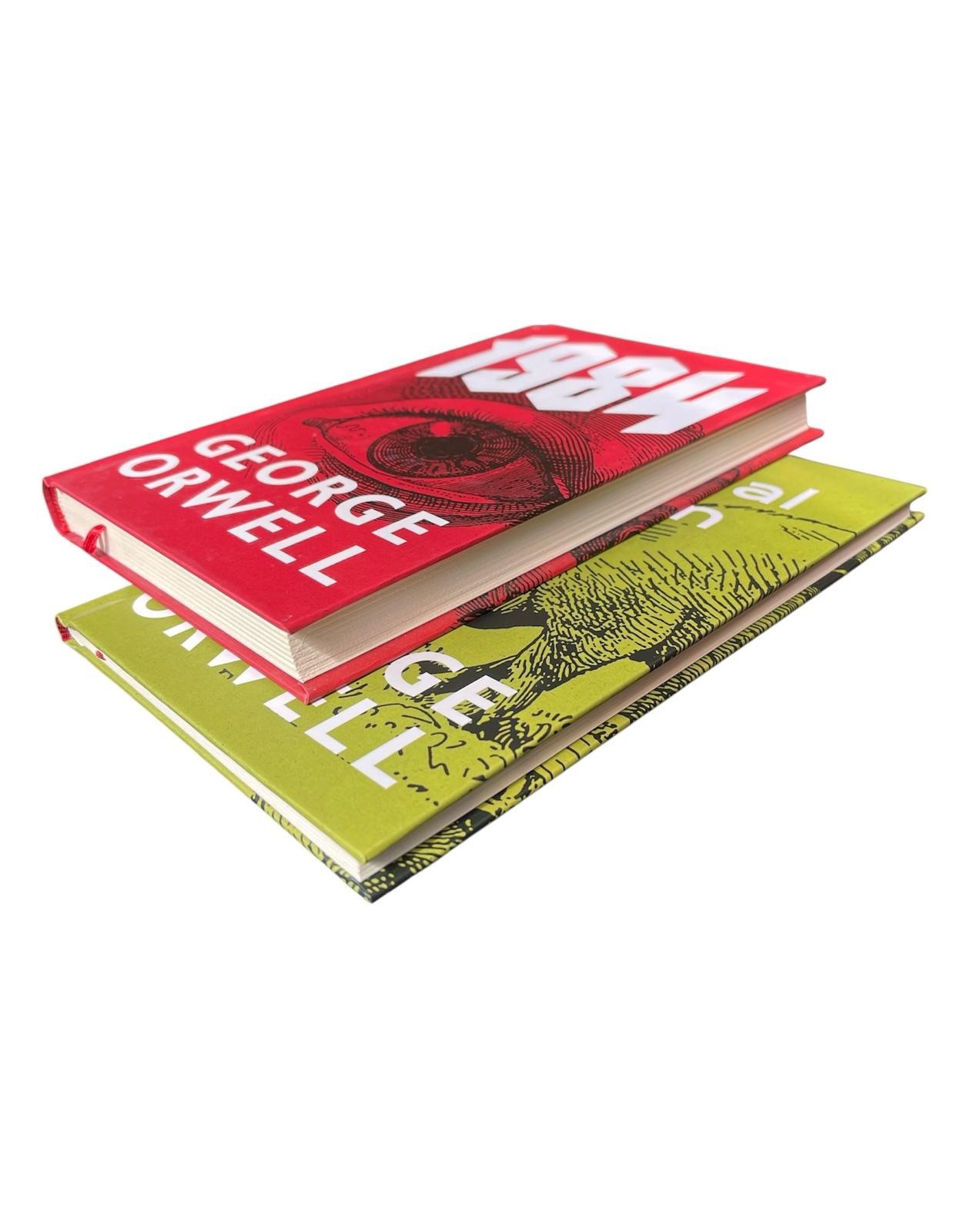 1984 & Animal Farm by George Orwell – Hardcover NEW ..