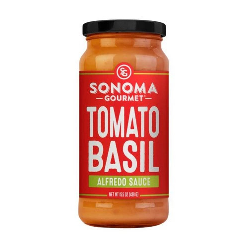 Tomato Basil Alfredo Sauce 15.5 Oz by Sonoma Gourmet