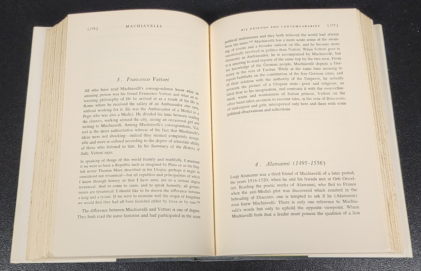 Machiavelli 1967 1st Edition Giuseppe Prezzolini HC DJ Farrar Straus Giroux