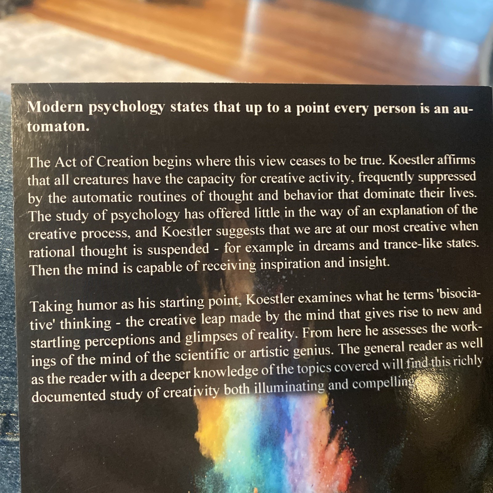 Act of Creation by Arthur Koestler (2014, Trade Paperback) Like New G1