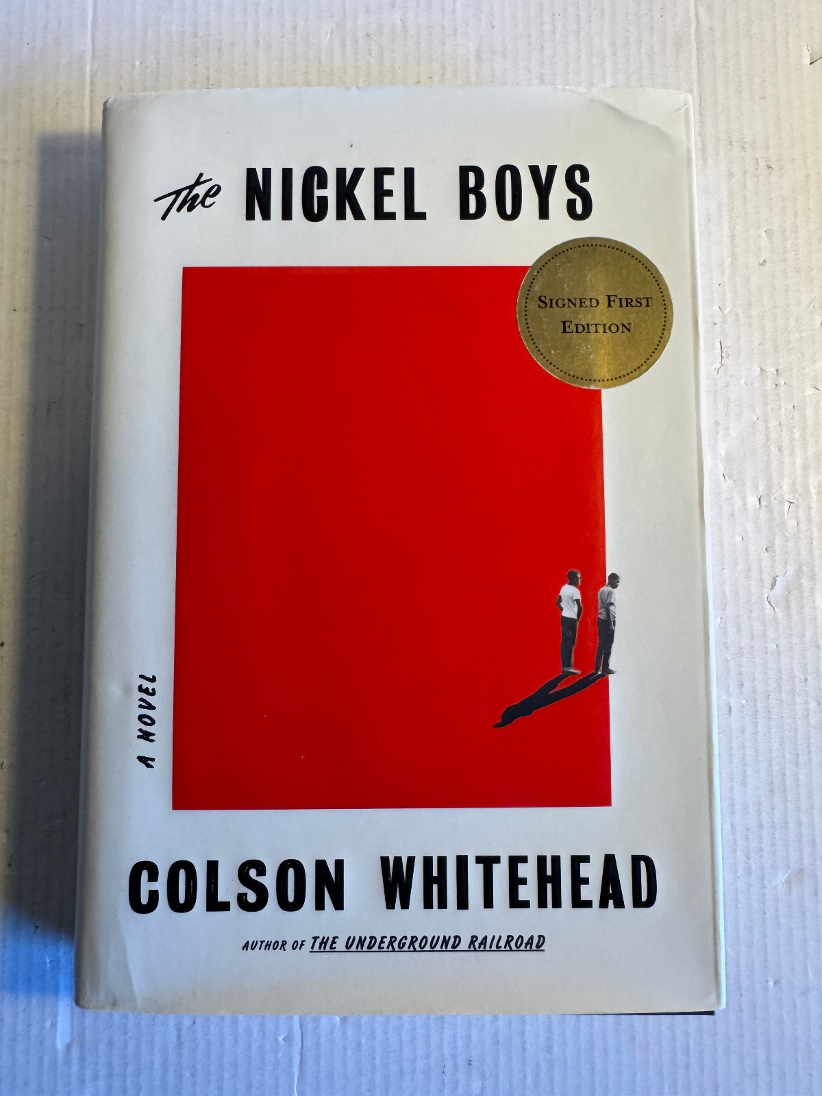 Nickel Boys Colson Whitehead SIGNED HCDJ 1st Edition 1st Printing Very Good 2019
