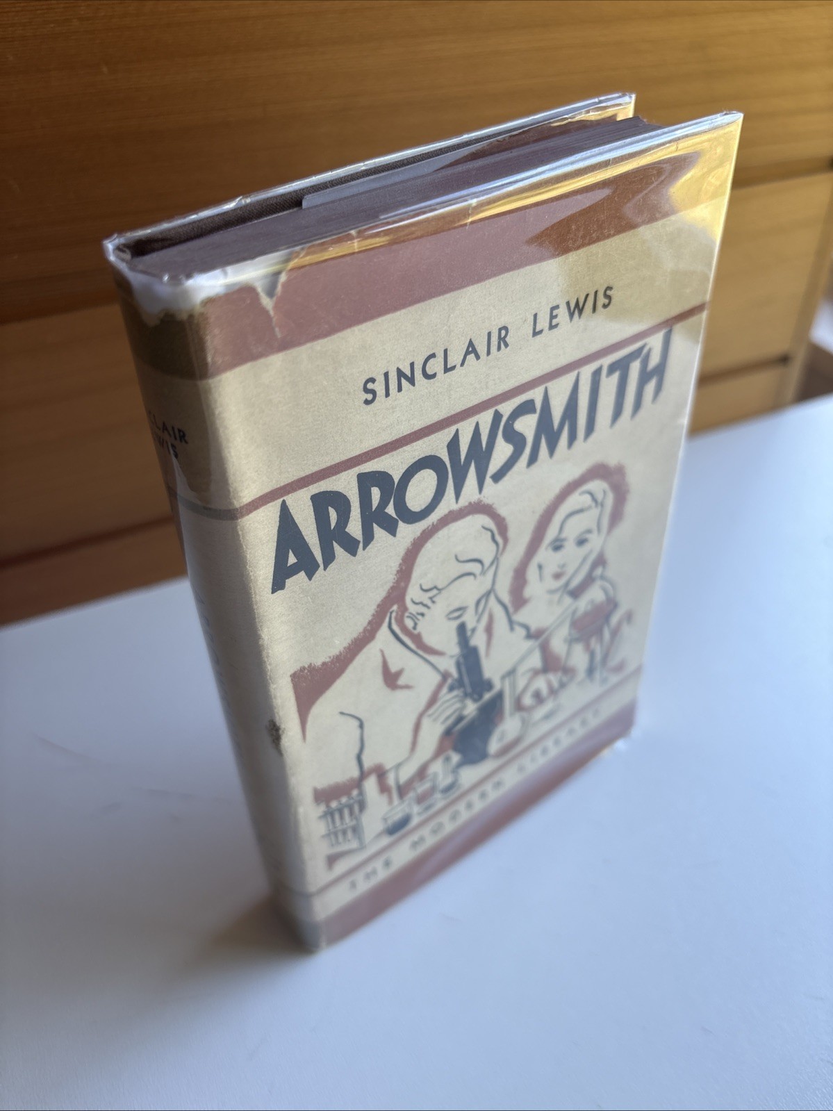 1925 Arrowsmith by Sinclair Lewis HC/DJ 1925 1st Modern Library Edition