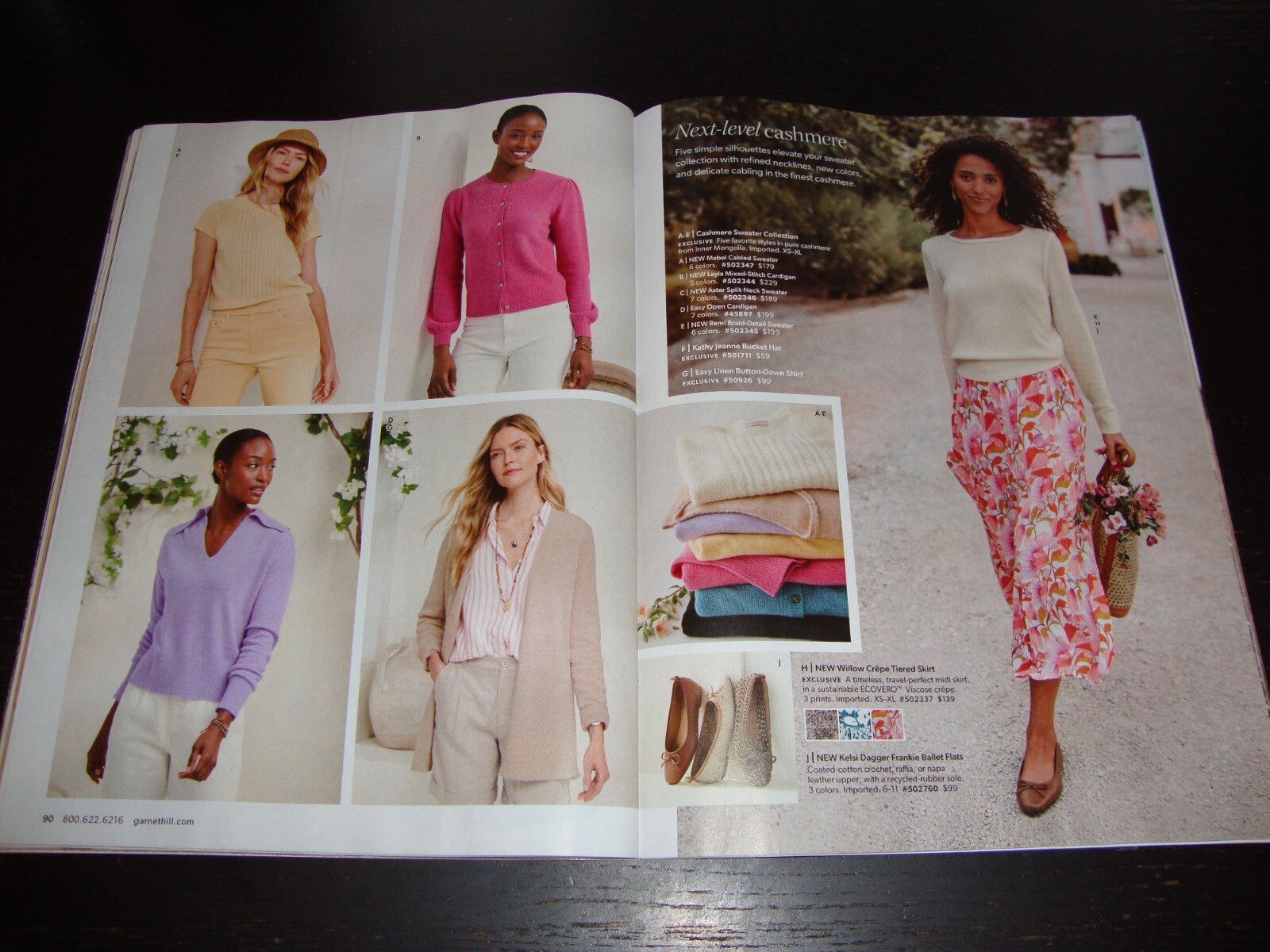 GARNET HILL Home Decor – Fashion – Swimwear CATALOG January 2025 – 124 Pages