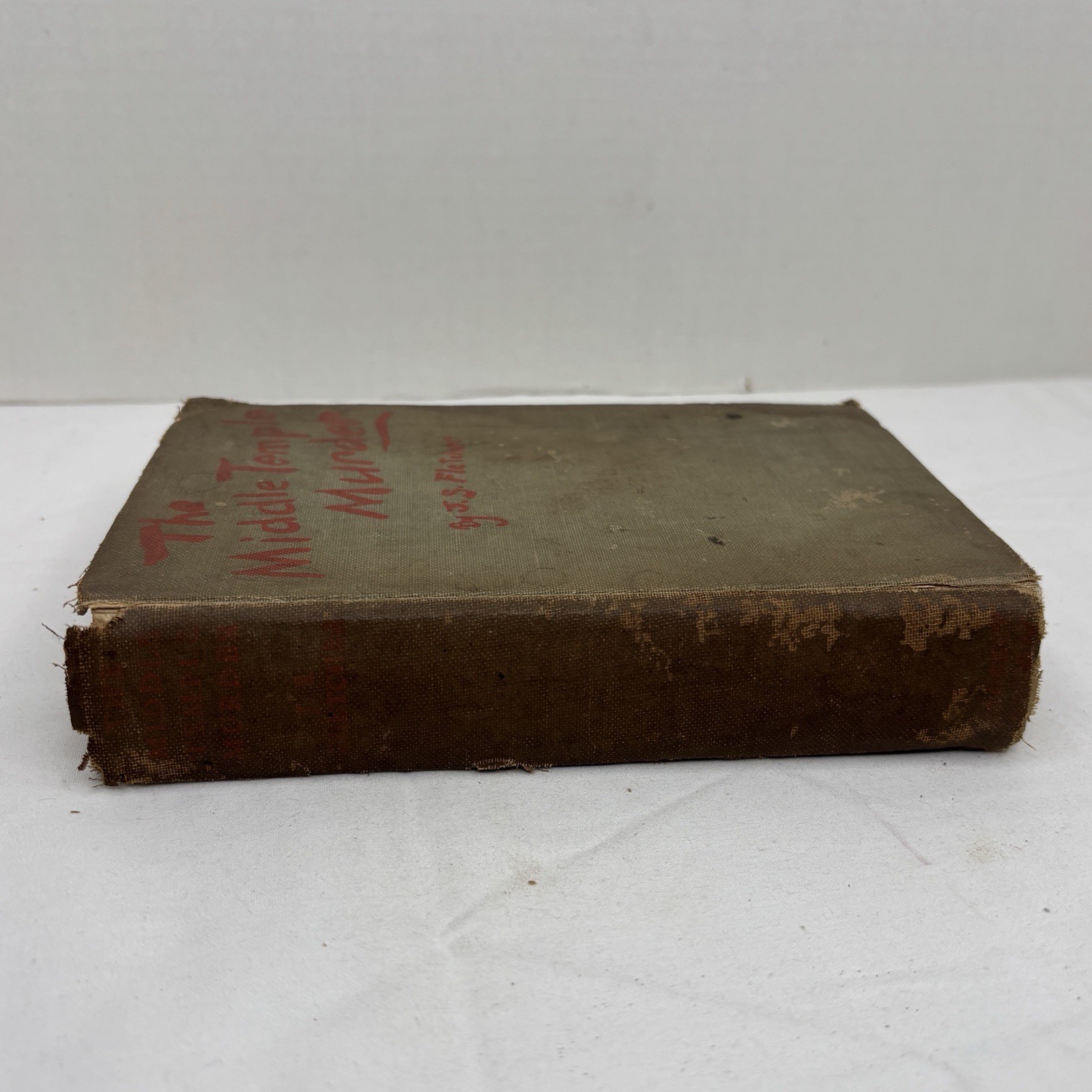 The Middle Temple Murder by J.S. Fletcher 1922 Vintage Book