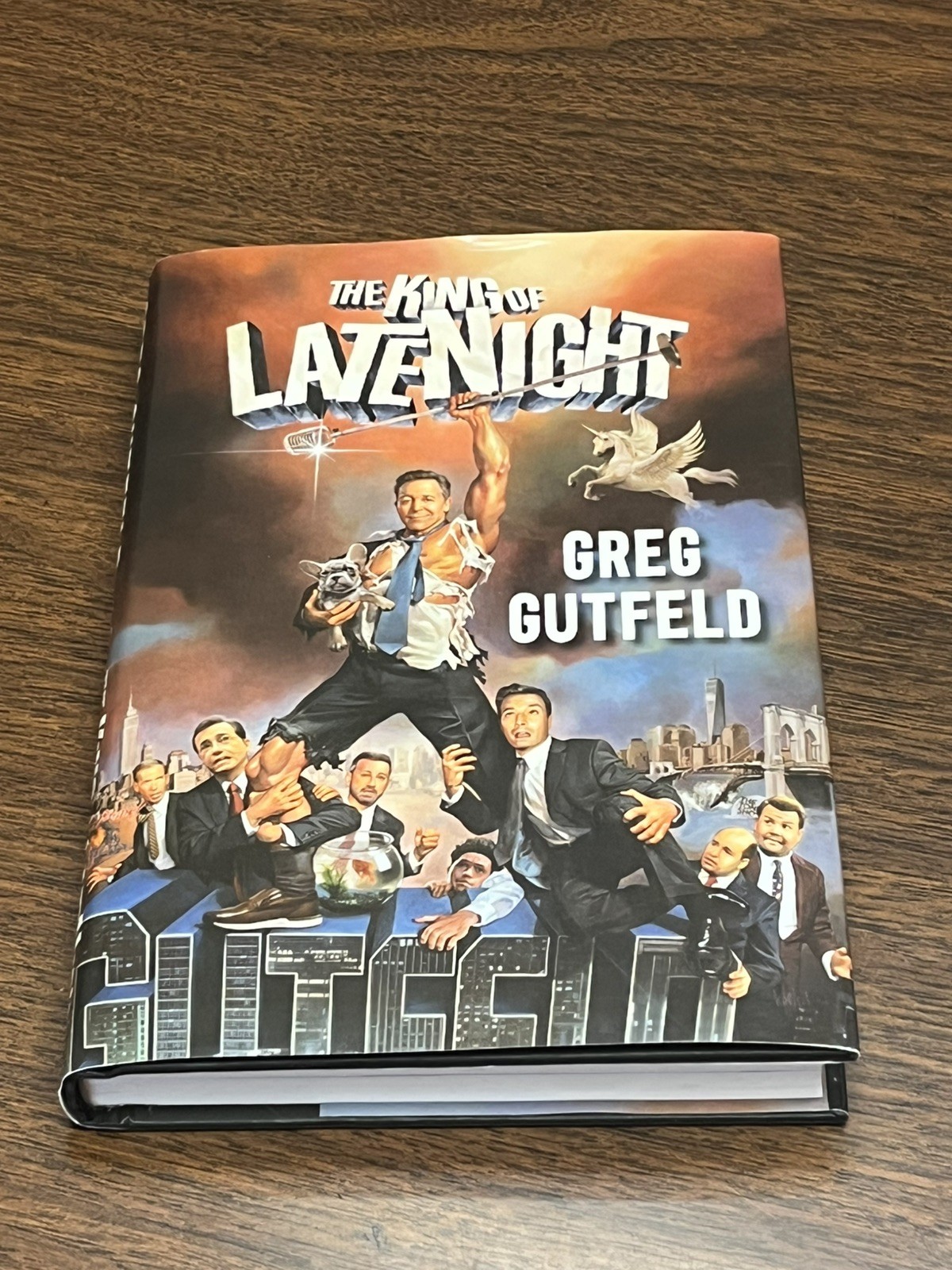 BRAND NEW The KING of LATENIGHT Greg Gutfeld HARDCOVER First Edition Printing