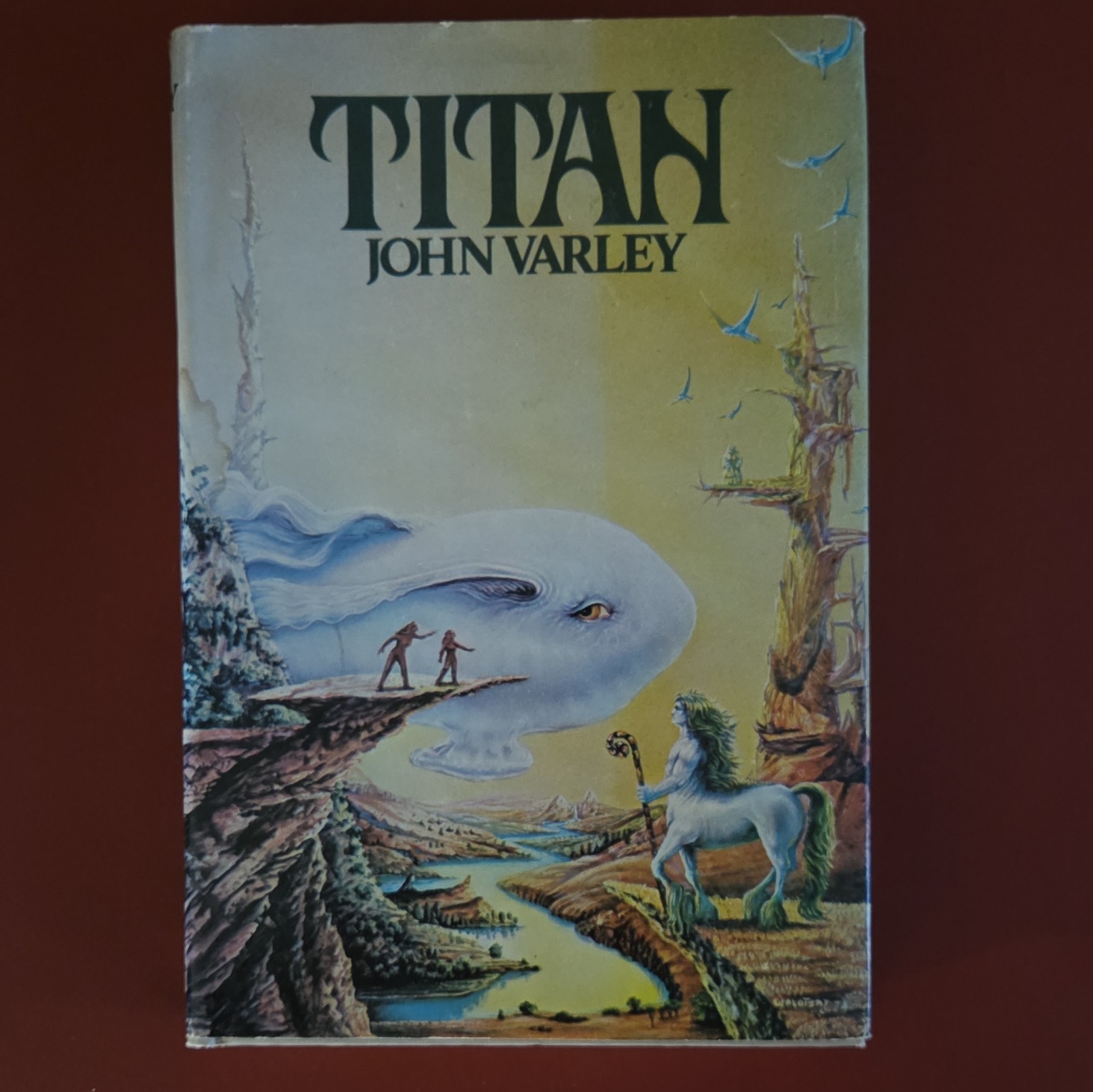 Titan by John Varley, Berkley, Book Club Edition, Freff, Hardcover, Dust Jacket