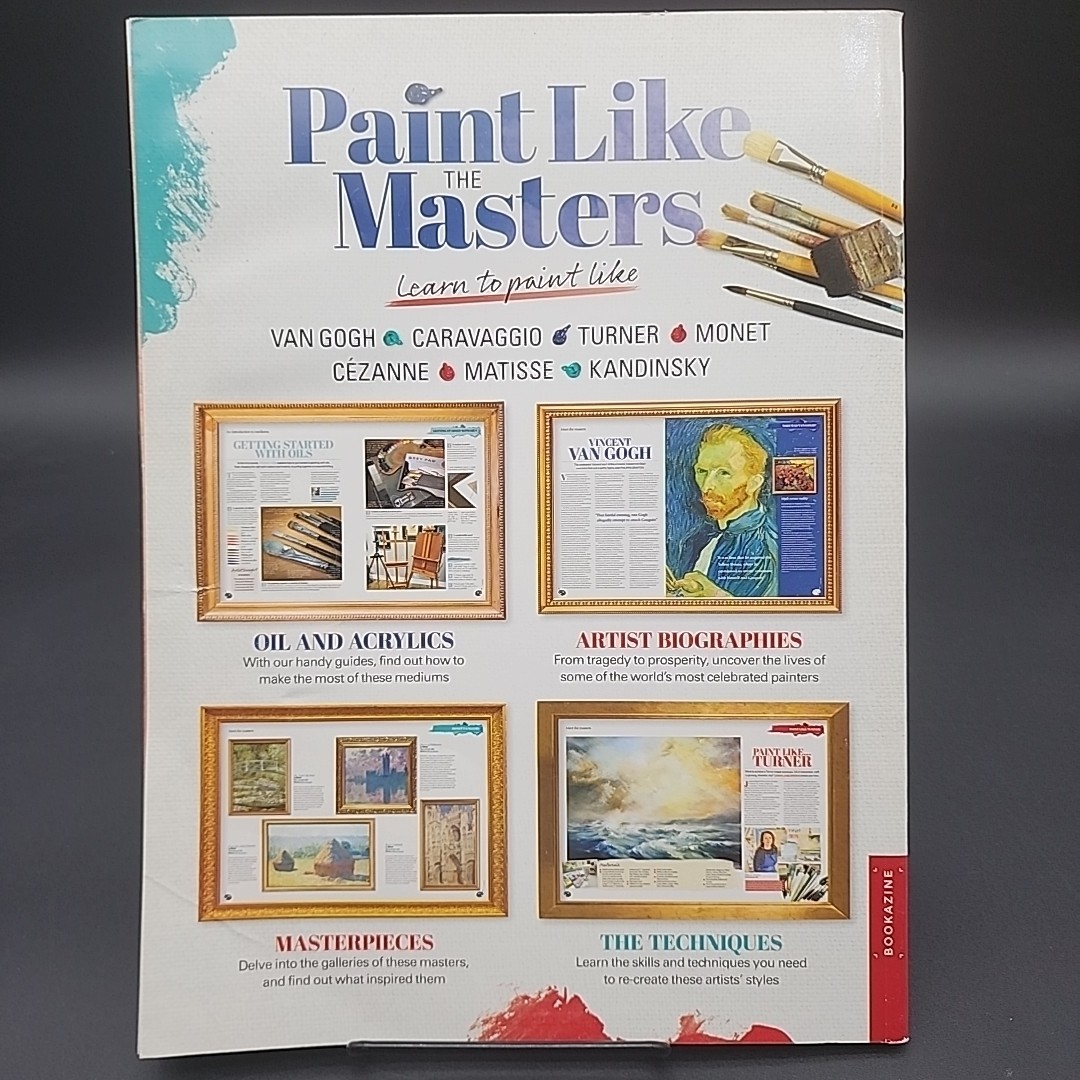 Paint Like The Masters Bookazine Fifth Edition 132 pages of inspiration 2019