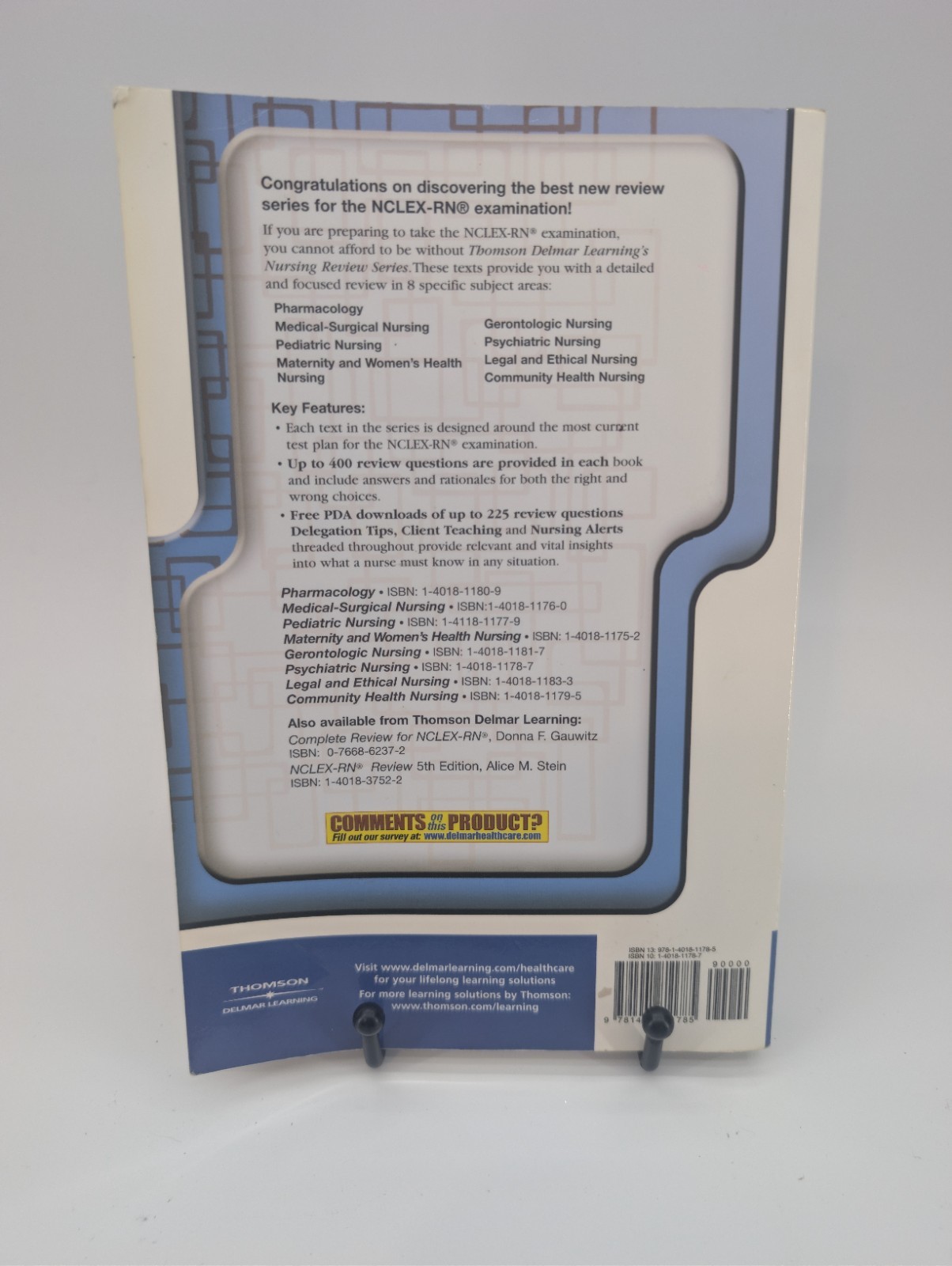 Delmar’s Nursing Review Series: Psychiatric Nursing By Delmar Learning