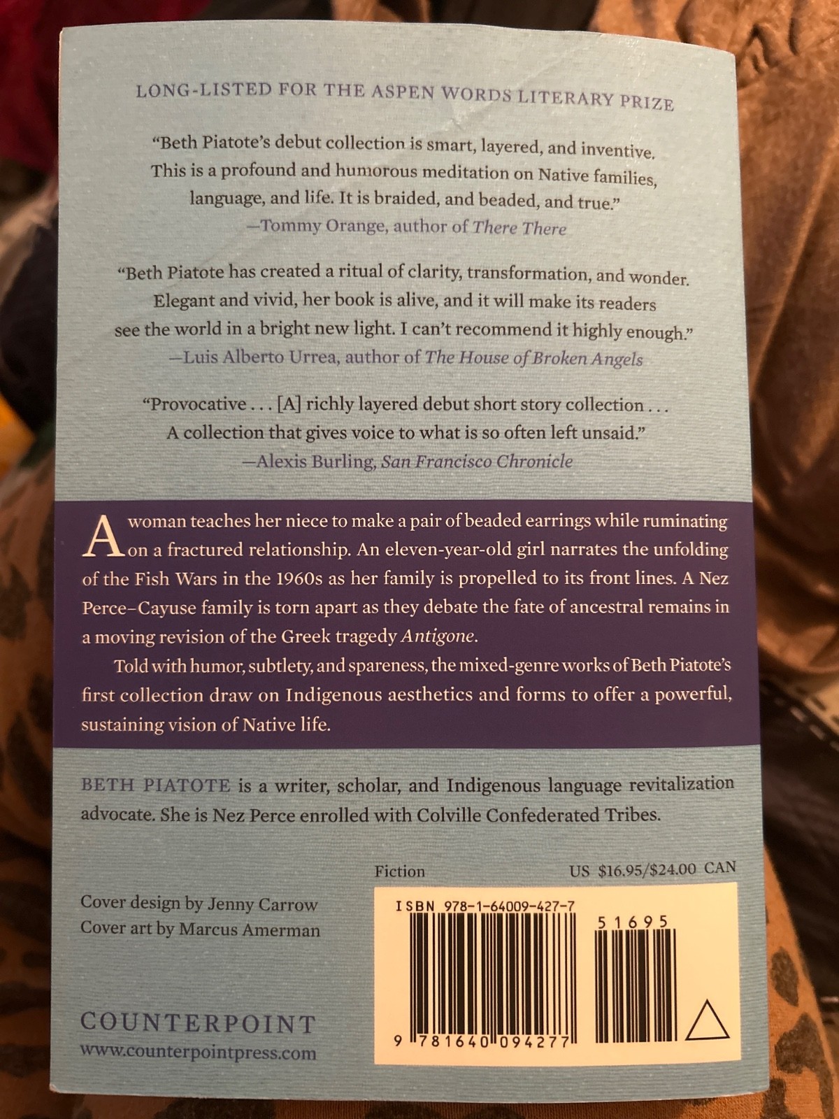 Beadworkers : Stories by Beth Piatote (2019,)