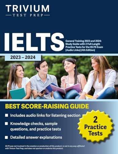 IELTS General Training 2023 and 2024: – Paperback, by Simon Elissa – Very Good