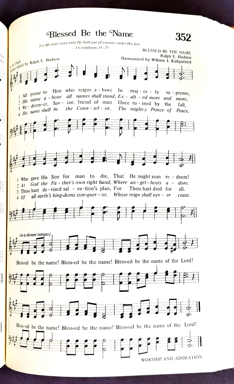 LOT of 8 Hymns For The Family of God BROWN Hardcover Book Christian Hymnal 1976
