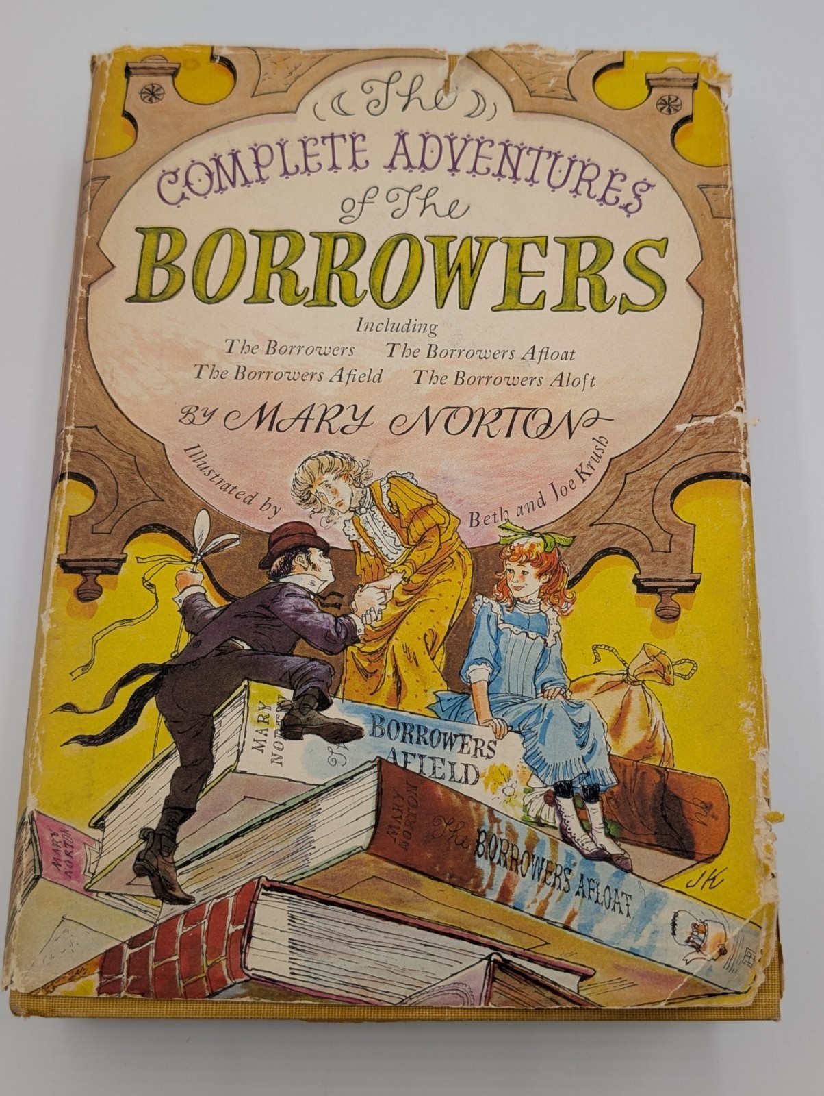 THE COMPLETE ADVENTURES OF THE BORROWERS By Mary Norton 1967 hardcover