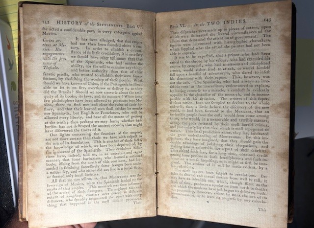 1776 4-Volume set (with maps) of european trade in the East and West Indies