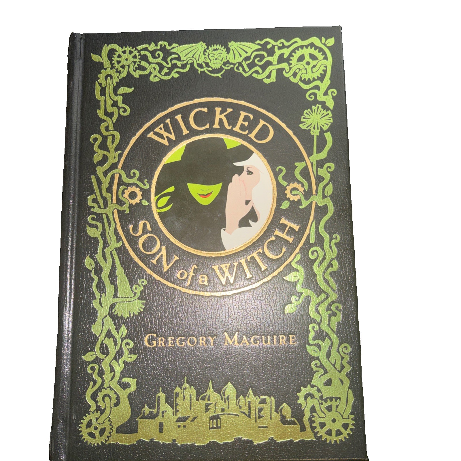 WICKED and SON OF A WITCH by Gregory Maguire (2 in 1) Deluxe Bonded Leather NEW