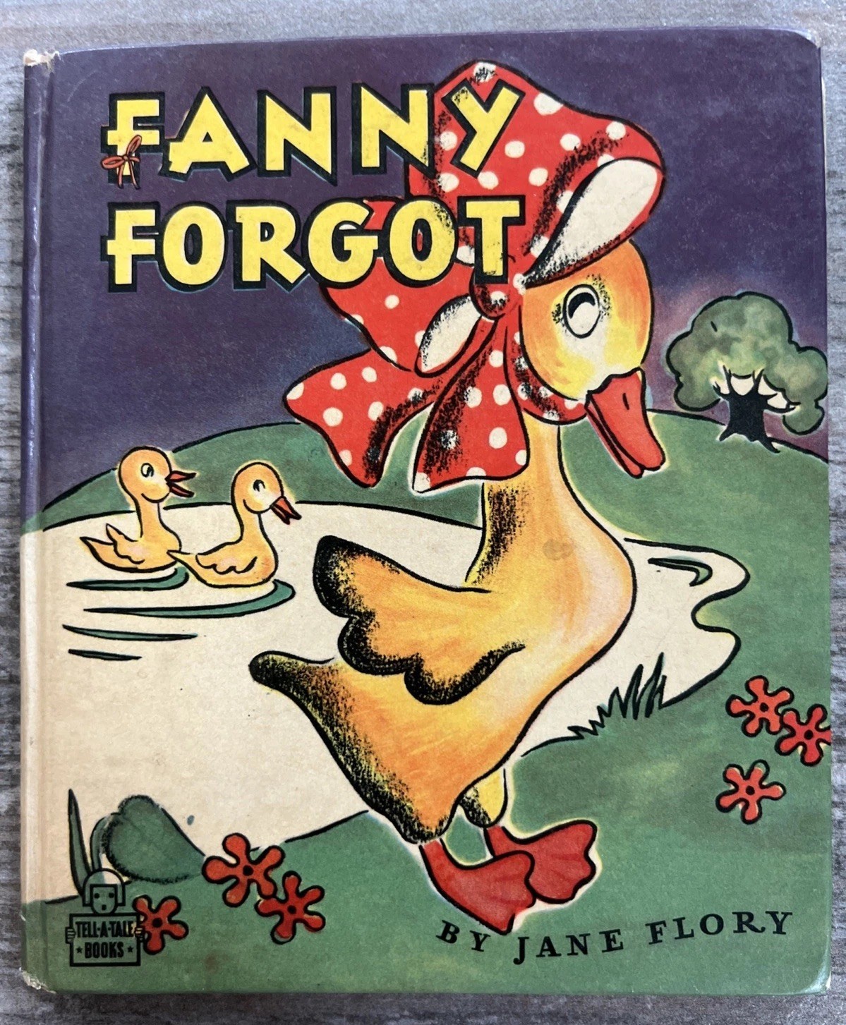 FANNY FORGOT. 1946 Whitman Tell A Tale Book #869