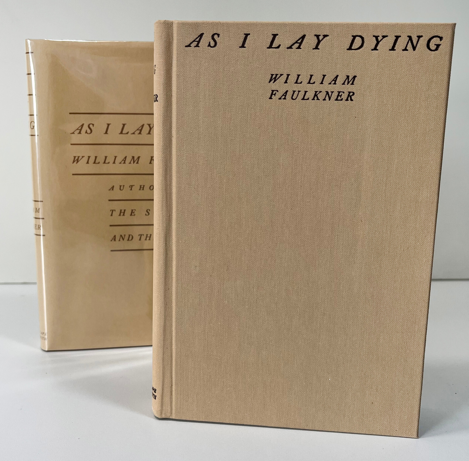 As I Lay Dying, William Faulkner ~BEST Facsimile of 1930 First Retail Edition