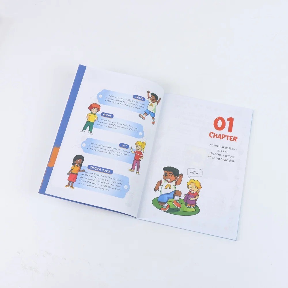 Leadership Comic Workbook for Kids| Communication, Responsibility Training Guide