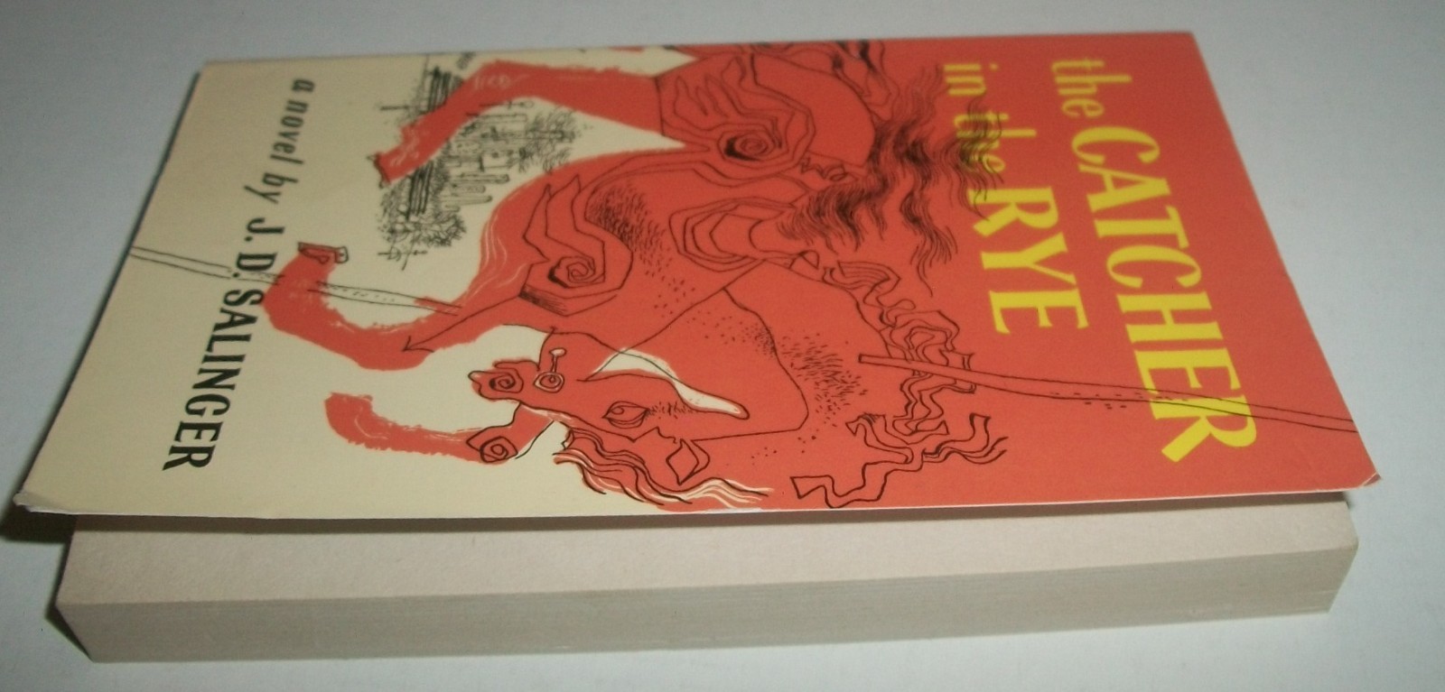 The Catcher in the Rye Classic by J D Salinger L-B $8.99 novel 105th print pb ex