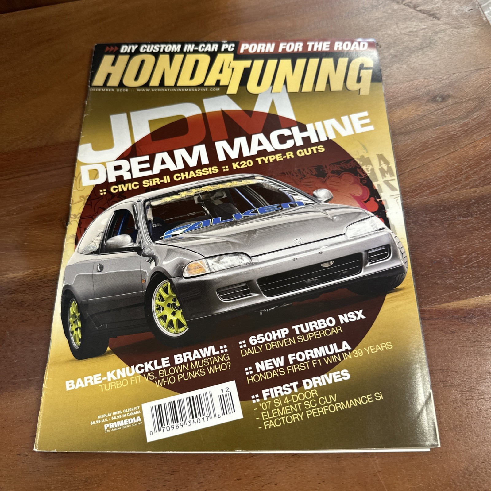 Honda Tuning Magazine Magazine DECEMBER 2006