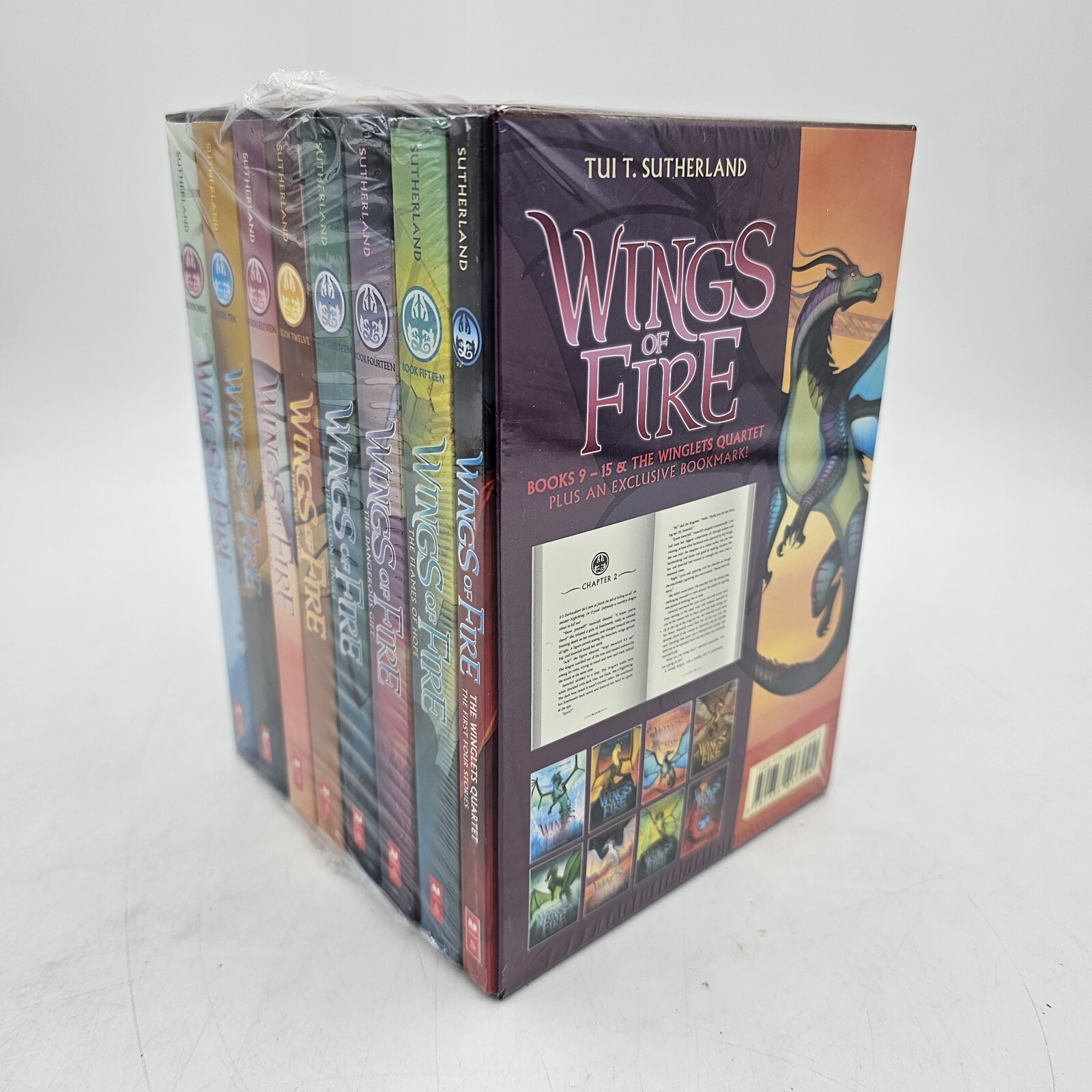 Wings of Fire: 8 Book Box Set (# 9-15 + The Winglets Quartet) Tui T Sutherland