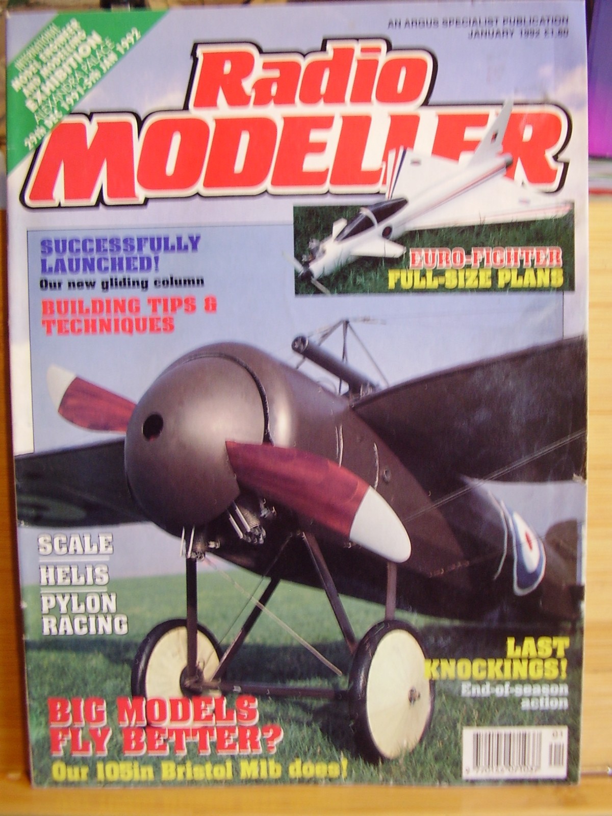 JOB LOT X 6 MODEL AIRCRAFT MAGS RADIO MODELLER 1986 TO 1992 WITH PLANS AS SHOWN