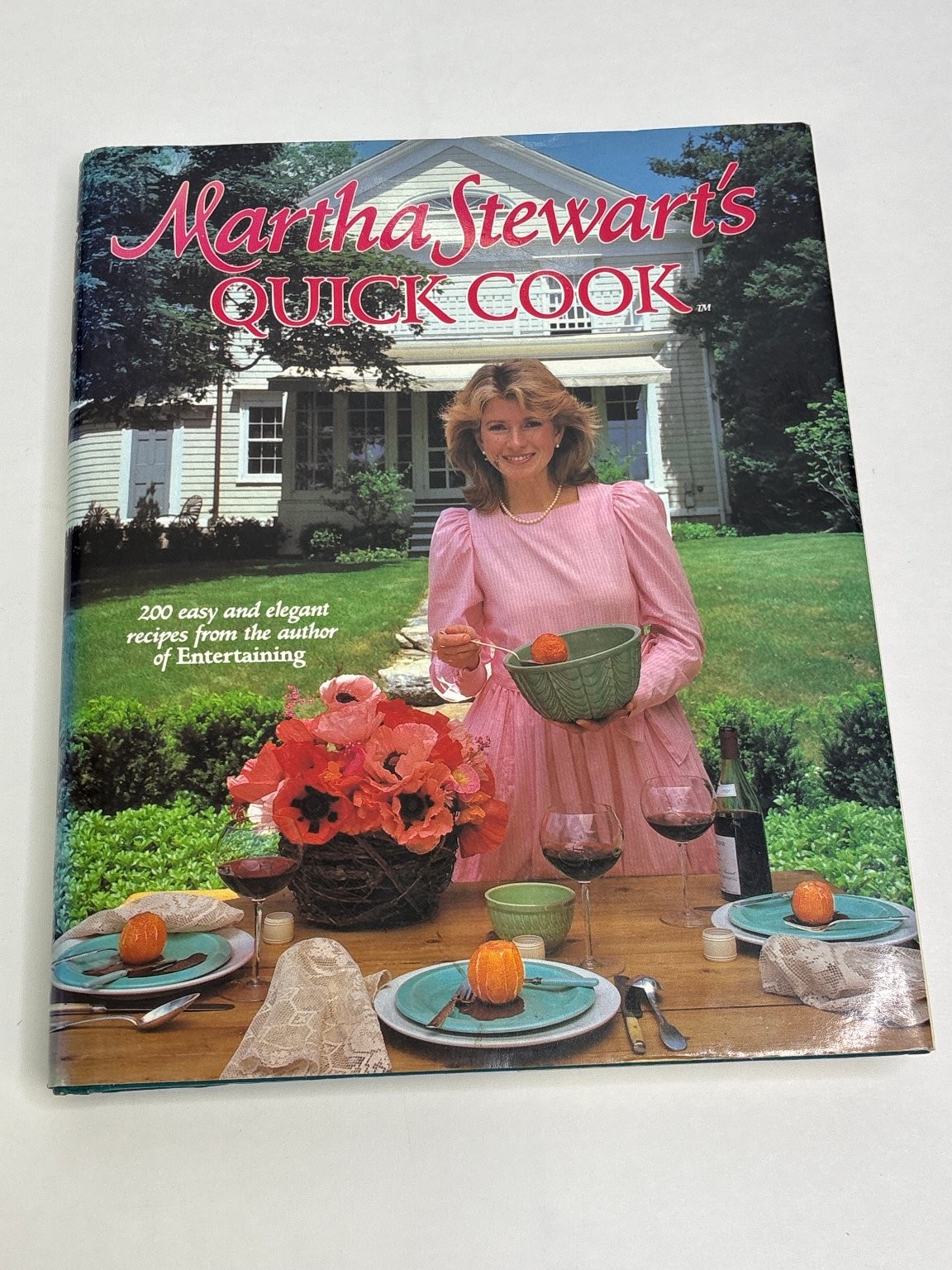 Martha Stewart’s Quick Cook 1983 First Edition Recipes Cookbook Clarkson Potter