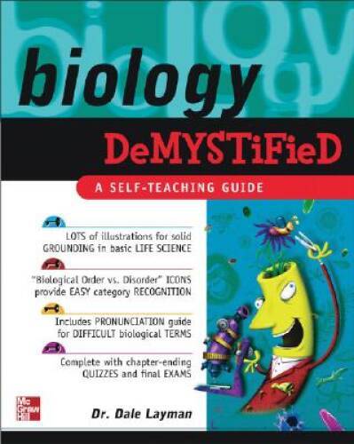 Biology Demystified (TAB Demystified) – Paperback By Layman, Dale – VERY GOOD