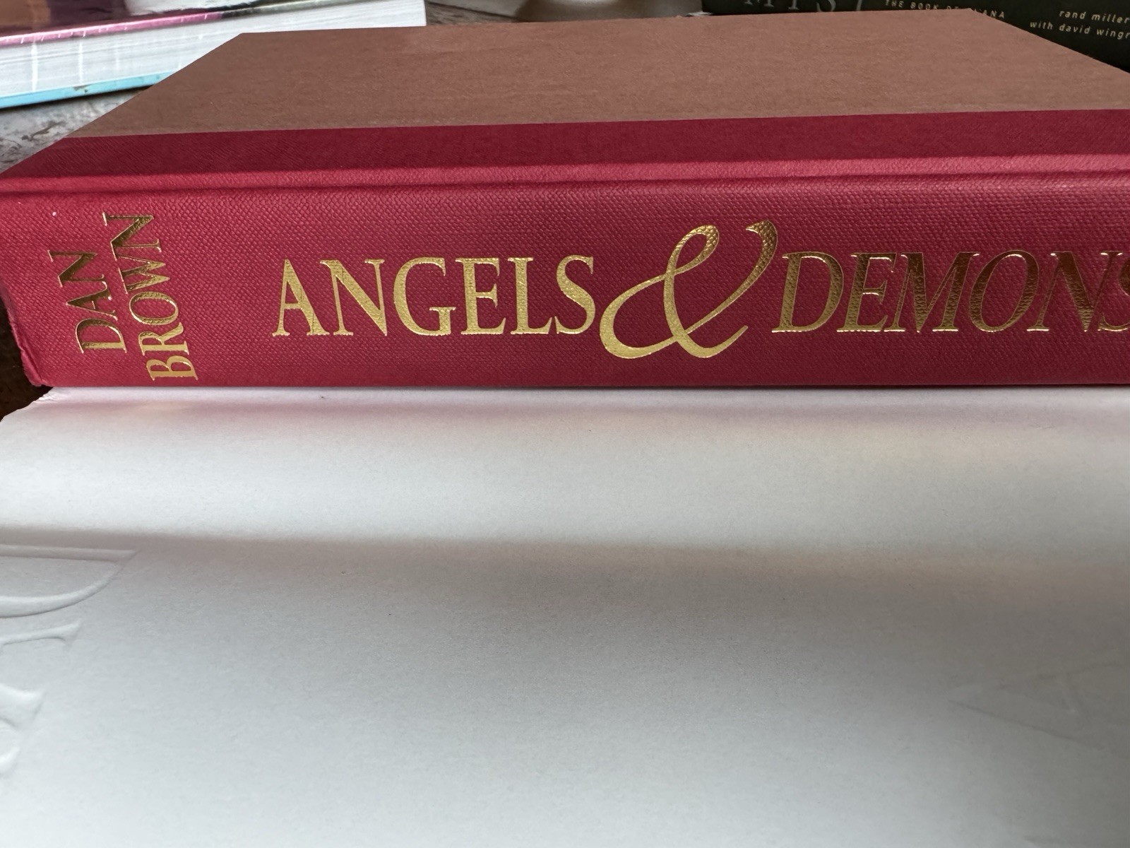 Angels and Demons by Dan Brown 2003 Hardcover Atria First Edition
