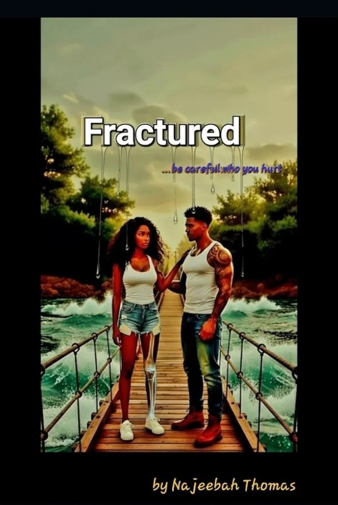 New! Signed Copy Titled “Fractured” Hard Cover: 116 Pages -Trigger Warnings ⚠️