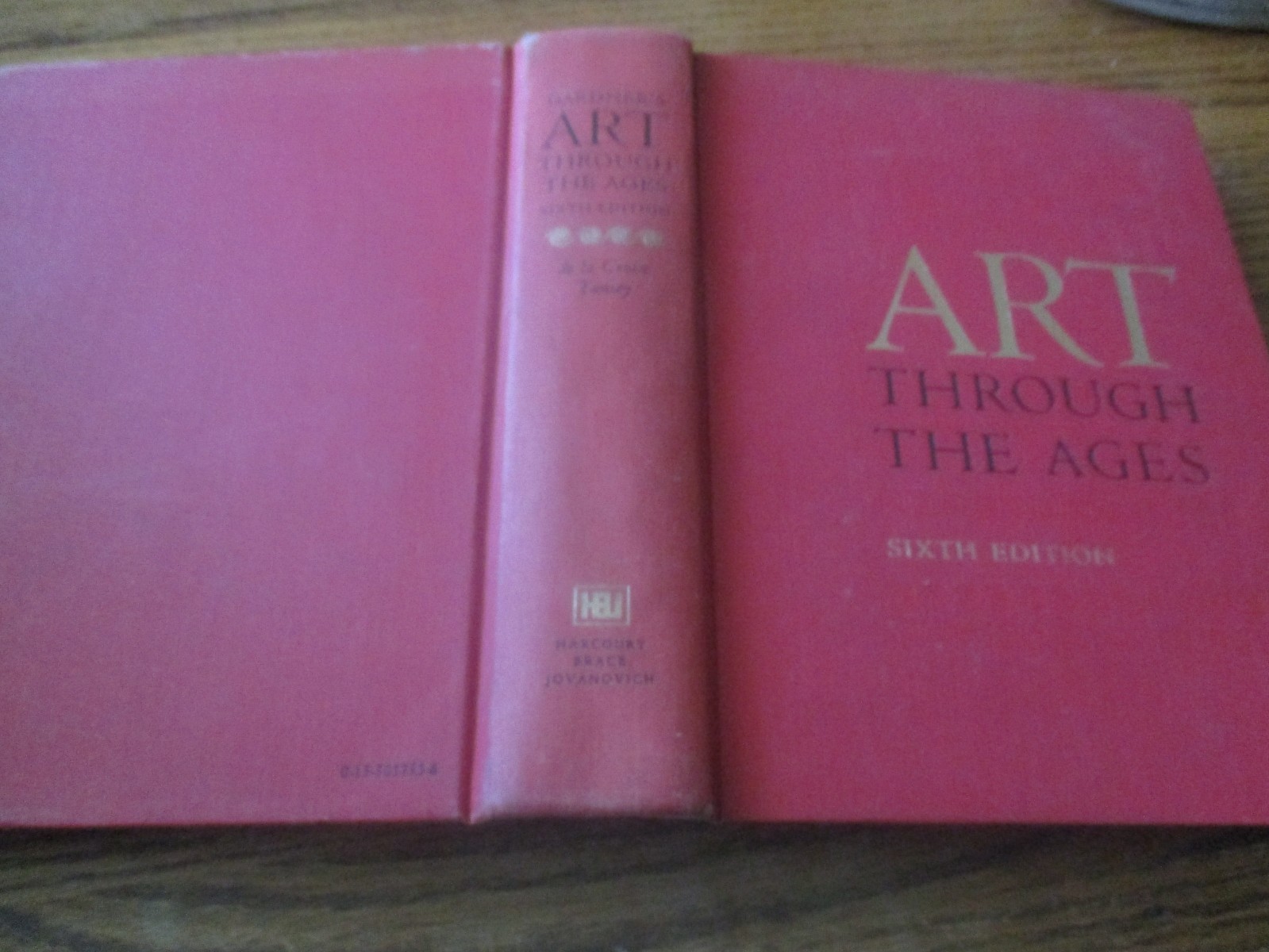 Gardner’s Art Through the Ages Sixth Edition Hardcover Art History Textbook VTG