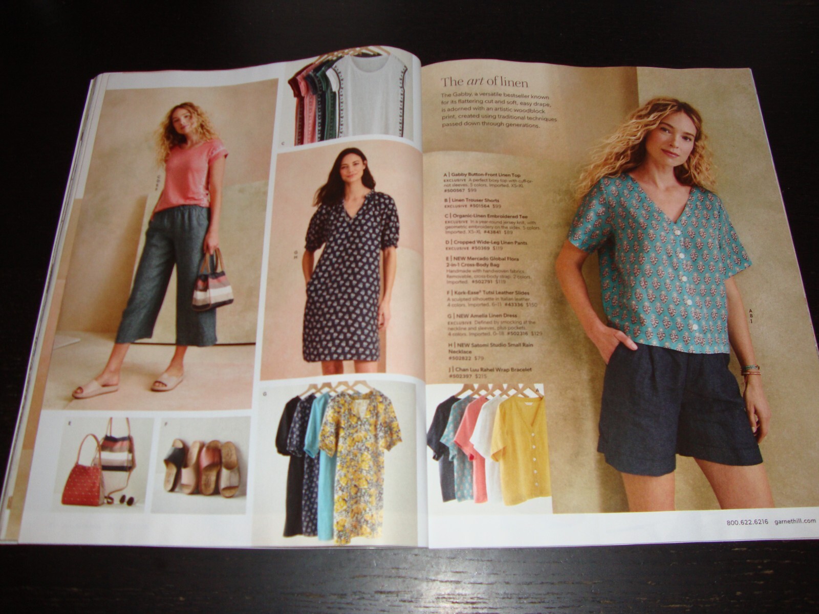 GARNET HILL Home Decor – Fashion – Swimwear CATALOG January 2025 – 124 Pages