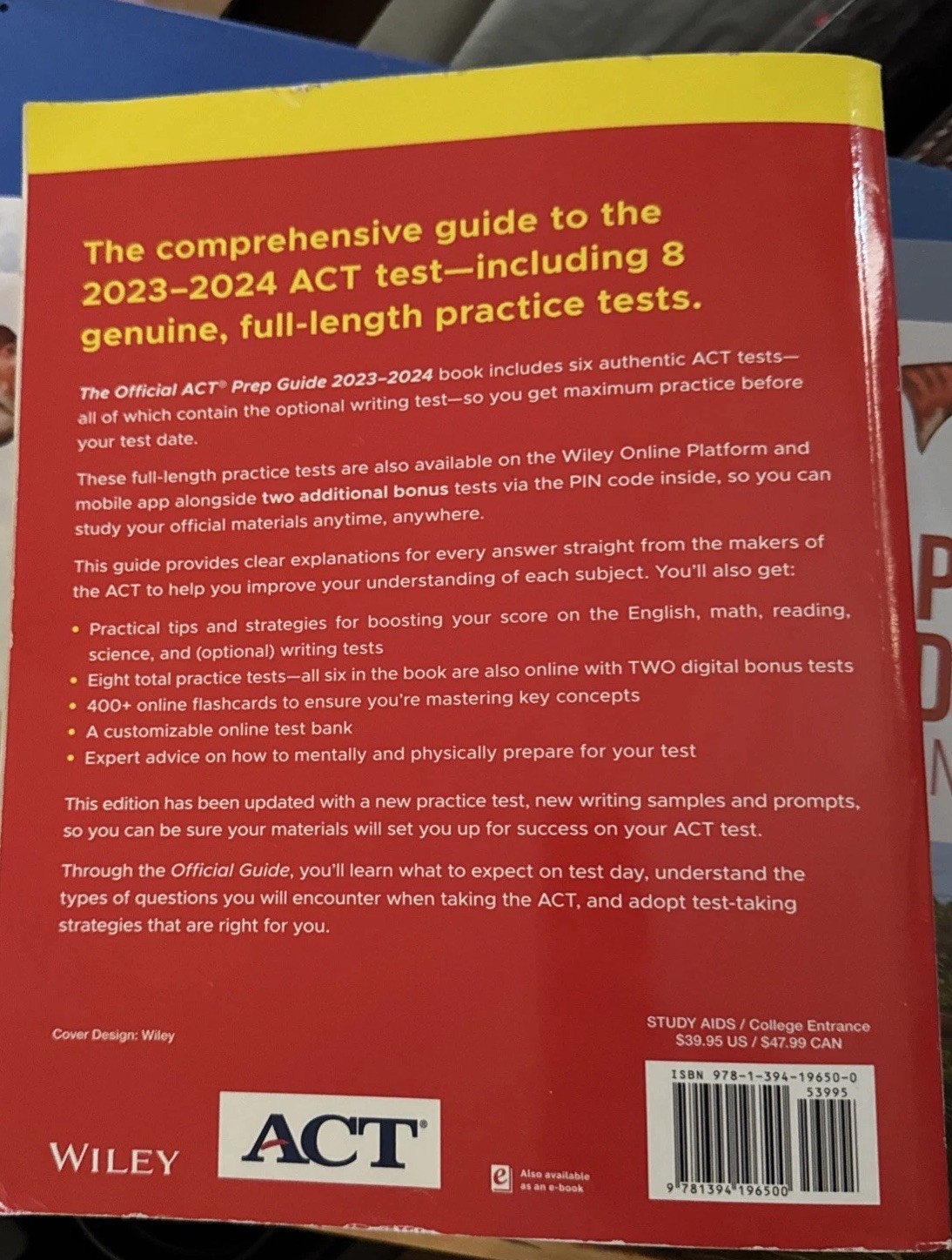 ACT Official Prep Guide 2023/24