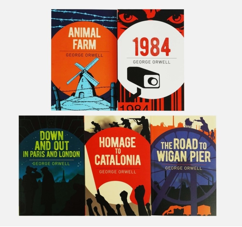 The Classic George Orwell Collection 5 Books Box Set – Fiction – Paperback