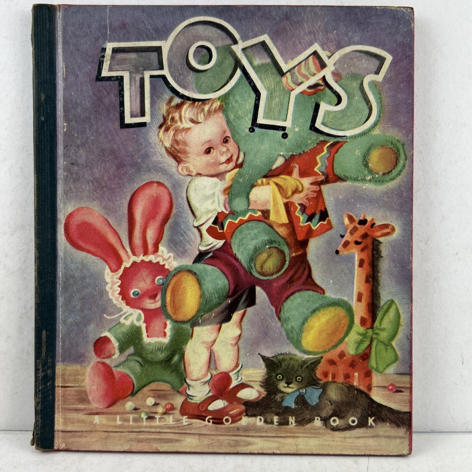 1945 Osswald TOYS Masha Illustrated LITTLE GOLDEN BOOKS Children PLAY Fun 1ST ED