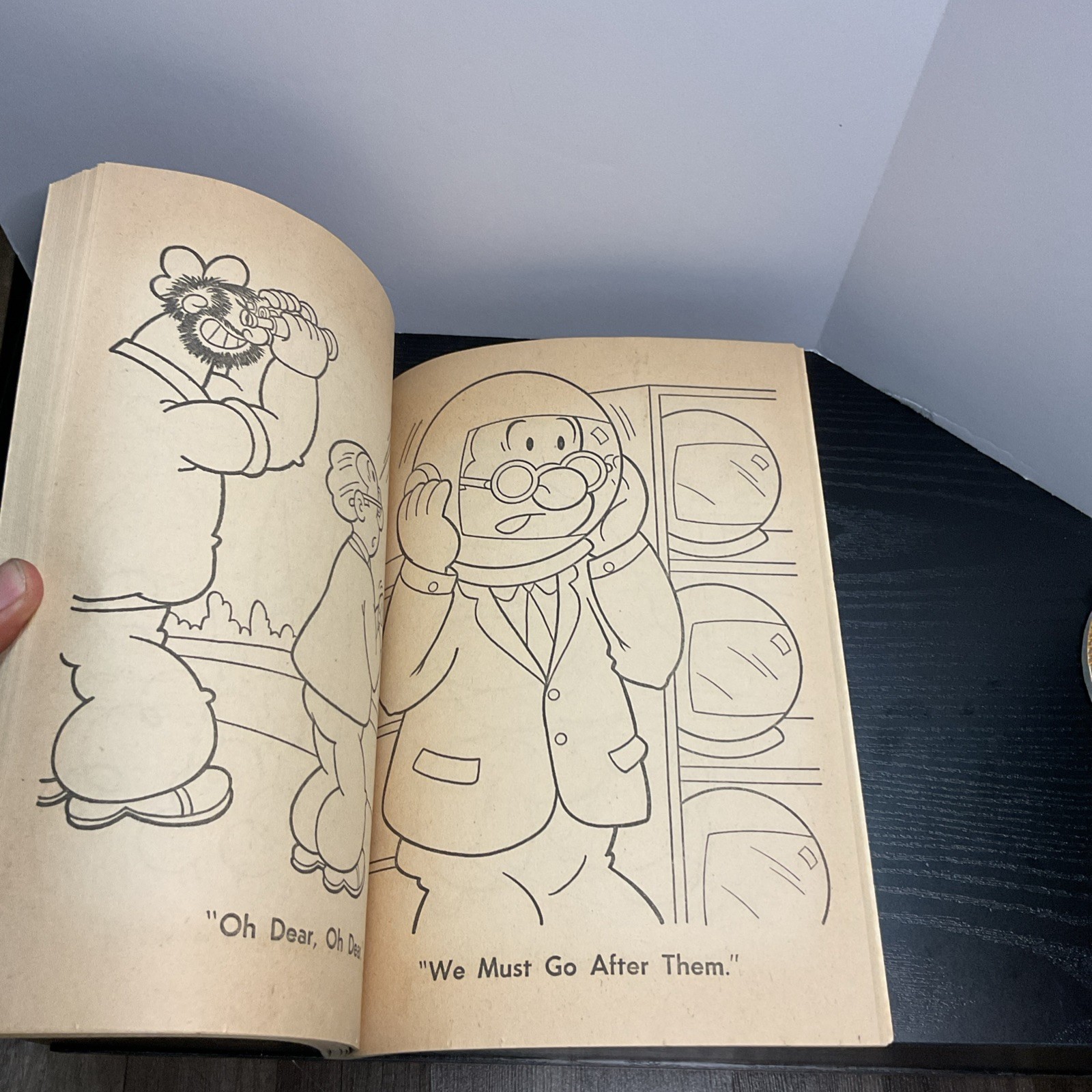1970 Whitman Popeye & Swee’Pea UNUSED Coloring Book