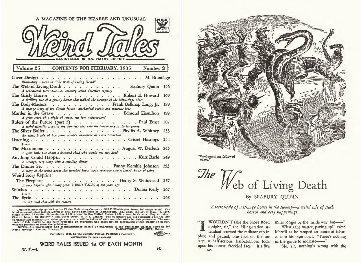 318 BOOKS – Weird Tales – Pulp Magazines Fantasy Horror Science Fiction – CD/DVD