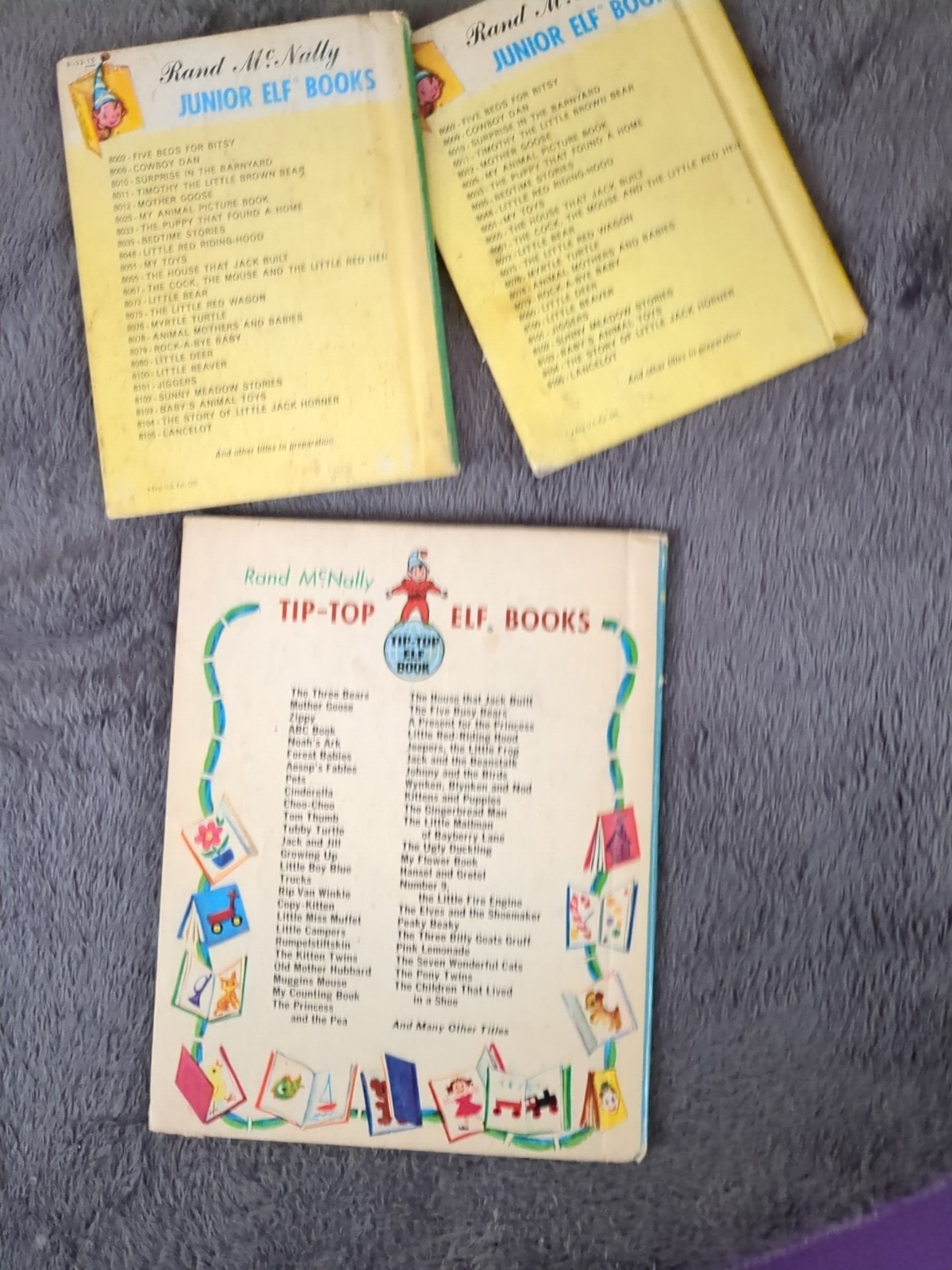 Lot 20 40s-60s Vtg Children’s Books ~Rand McNally Little Golden Wonder Whitman