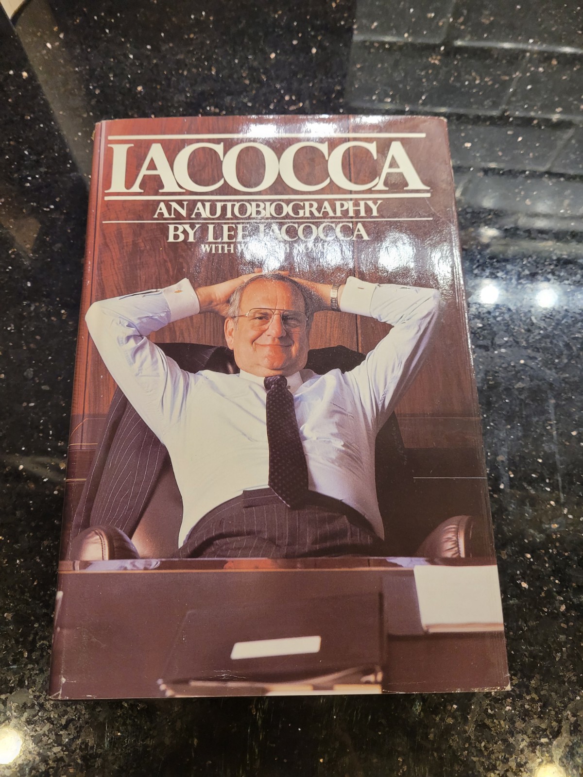 Iacocca: An Autobiography, Lee Iacocca, 1984 hardback and dust jacket