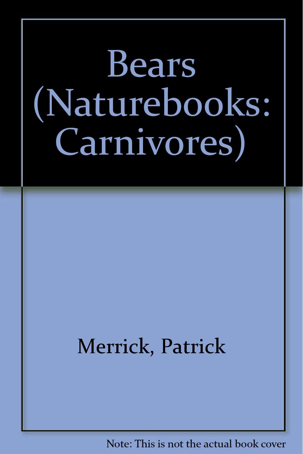 Bears (Naturebooks)