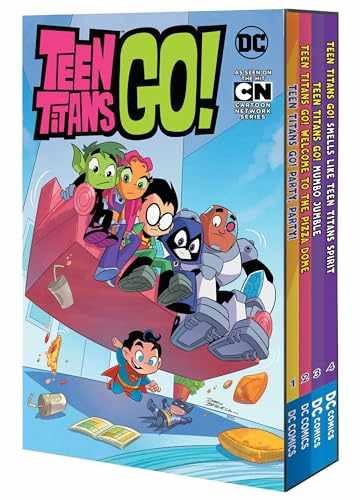 Teen Titans GO! Box Set – Paperback, by Fisch Sholly – Very Good