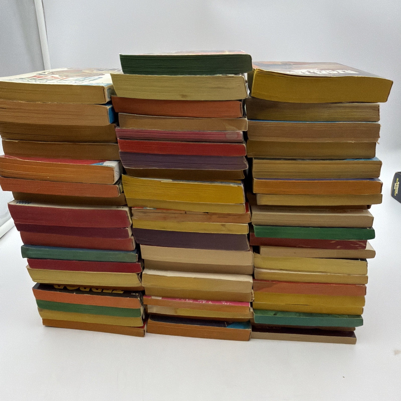 Lot of 60 Used Vintage Science Fiction Paperbacks 50s 60s 70s Great Condition